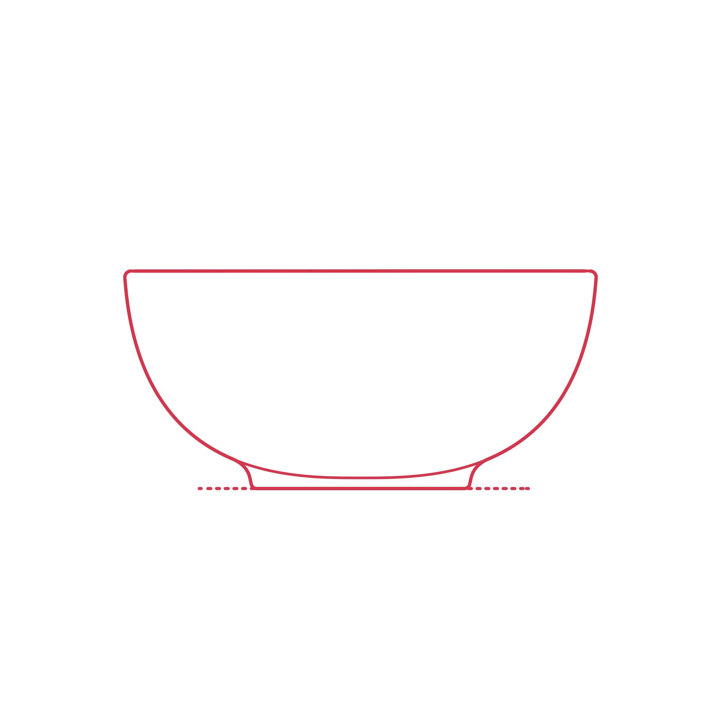 Objects Bowls Ikea 365 Bowl 5 Inch Sketch Svg Vector Free Vectors